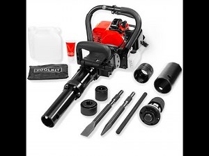 eBay 2-in-1 Gas Demolition Jack Hammer & Pile Piling Driver vs. 2-Stroke Power Fence T-Post Driver