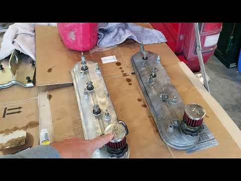 Diy LS valve cover breathers.