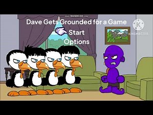Dave Gets Grounded for a Game (SMD Bootleg) Continue And Game Over