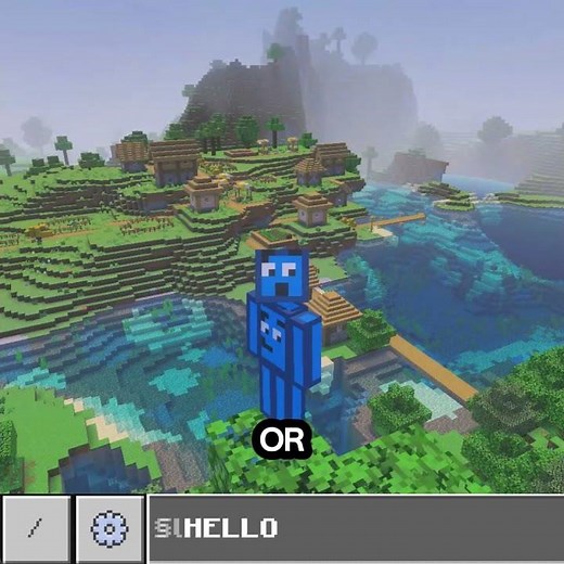 Colored text in Minecraft! #minecraft #shorts