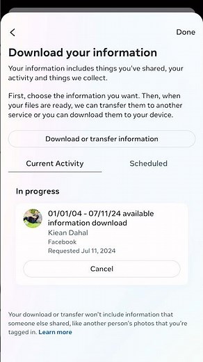 How to Download Facebook Information || Recovery deleted Chats Recover deleted Photo ||