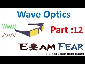 Physics Wave Optics part 12 (Superimposition of waves) CBSE class 12