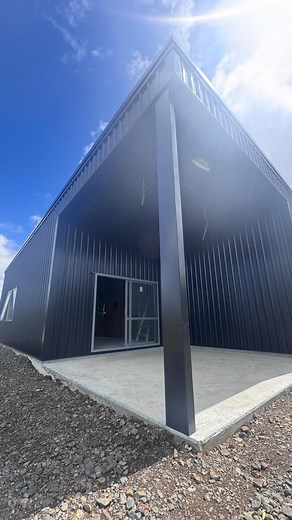 Epic 25 by 12 four bay shed complete in Buckland south Auckland with some very cool features. Like 4 by 3.8m wind locked roller doors and steel divider walls. #sheds #shed #shedlife #shedgoals #sheddesign #nzmade # | The Waikato Shed Company