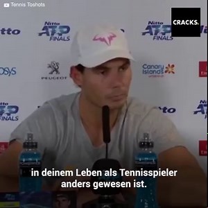 374K views · 730 reactions | Bei Fragen in Bezug auf sein Privatleben oder seine Beziehung hört für Tennisstar Rafael Nadal der Spaß auf. Und er sollte den Journalisten mit seiner genialen Antwort sprachlos machen. Dessen Kollegen guckten ihn ungläubig an und konnten nicht fassen, was gerade geschehen war. | Cracks im Sport | Facebook