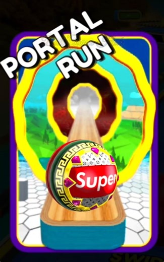 Going Balls | Portal Run Mode Mind-Bending Speed #shorts