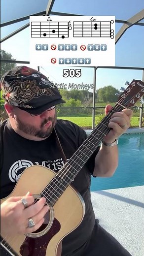 505 by the Arctic Monkeys Guitar Tutorial! #shorts #youtubeshorts #guitar #music #guitarra #musica