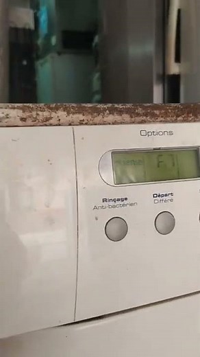 lave-vaisselle code erreur f7 #shorts