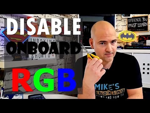 How To Disable PC RGB When Shut Down Or Sleeping