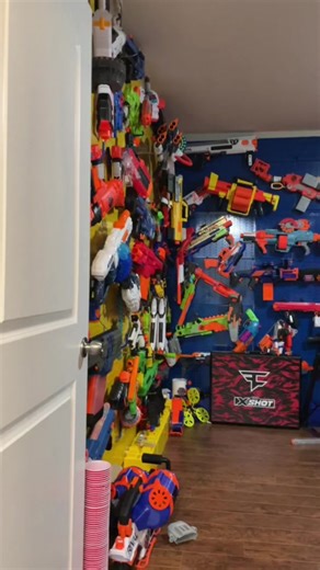 Nerf Heavy Weapons Guy brings out a Nerf Nuke! 😂 #short #fyp #nerf #nerfgun #foryourpage