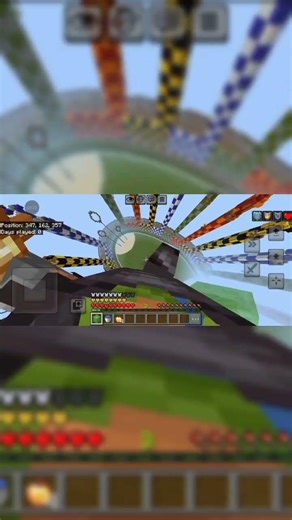 Minecraft slim + water bucket clutch #gaming #minecraft #clutch