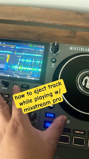 Yes, You Can Eject a Track While It’s Playing 🤯 | Mixstream Pro Go #dj #mixstreamprogo #djtips