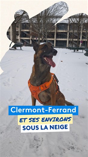 Neige observée à Clermont-Ferrand et ses environs ce mercredi 7 janvier 2026. Les rues et paysages sont sous un manteau blanc, marquant un épisode hivernal notable en Auvergne. Que pensez-vous de cette météo ? Partagez vos impressions en commentaire et enregistrez ce réel pour suivre l’évolution des conditions ❄️ | France 3 Auvergne