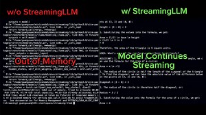 A method called ``StreamingLLM'' that allows large-scale language models to accept ``infinite input'' is developed.