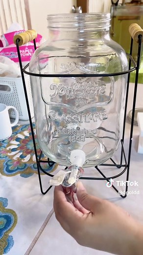 Glass Juice Dispenser for All Occasions