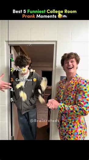 Best 5 Funniest College Room Prank Moments (Roommates Shocked!) 🤣🛌