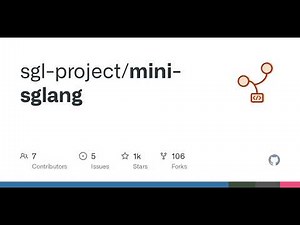 GitHub - sgl-project/mini-sglang