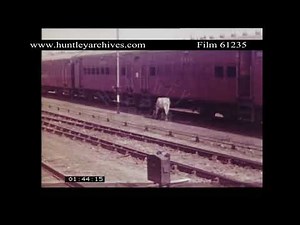 Excellent footage of Indian Railways, early 1960's. Archive film 61235