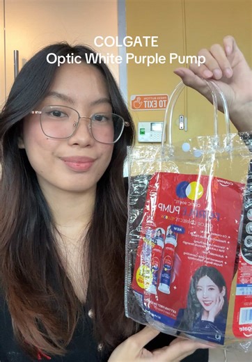 Discover Colgate's New Optic White Purple Pump Toothpaste