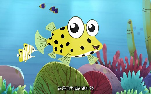 鱼类知识动画片《我是一条鱼 I’m a fish》英文版52集+中文版52集丰富孩子的海洋知识，轻松培养孩子称为海洋生物小专家