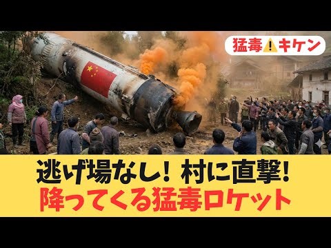 [Shocking] Deadly poison from the sky!? A Chinese rocket hits a village... The true nature of the...