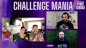 71K views · 494 reactions | DOUBLE DOSE of guests on Challenge Mania this week w/ DEVIN AND MICHELE! Already up for Pod Squad Members. And you KNOW we had to ask Devin if he's changed course on his initial thoughts on D v Horacio: | Challenge Mania | Facebook