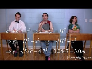 A Problem to Review SOH CAH TOA and the Pythagorean Theorem for use in Physics