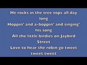 Rockin' Robin - Michael Jackson Lyrics