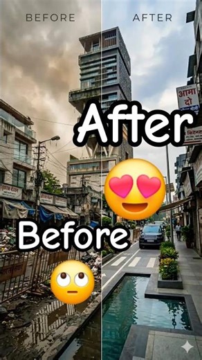 India Can Change 🇮🇳 | Before vs After Transformation #ambani #indian