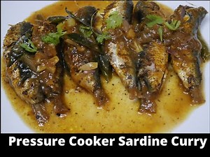 Pressure Cooker Sardine Curry Recipe | Pressure Cooker Mathi Curry Recipe