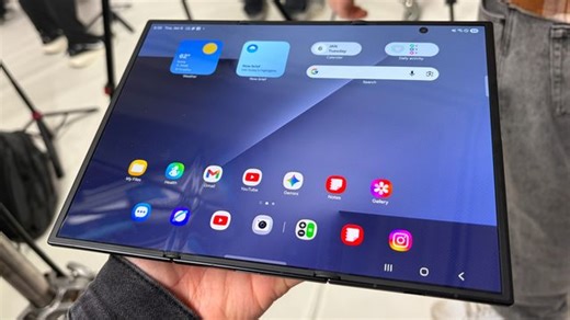 Samsung Galaxy Z TriFold auf der CES 2026: Smartphone oder Tablet?