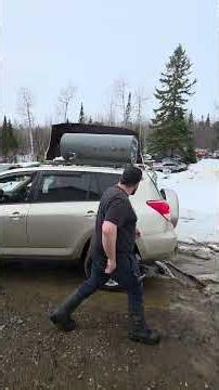Testing a Rav4's roof rack capacity