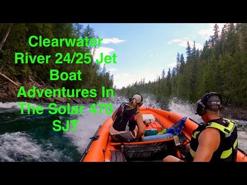 Clearwater River Jet Boating Highlights 24/25 In The Solar 470 SJT