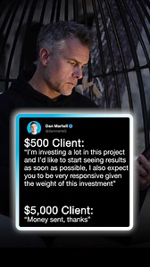 101K views · 773 reactions | Cheap clients cost the most energy. | Dan Martell | Facebook