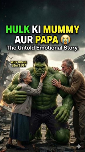Hulk Ki Mummy Papa Mil Gaye? 😭💔 Emotional Story #Shorts
