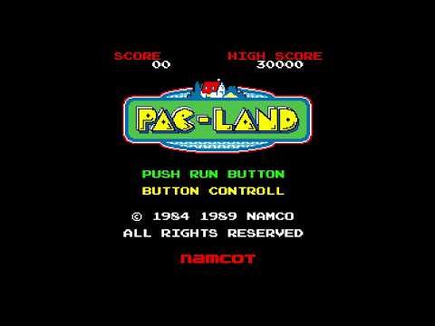 PAC-LAND. [PCEngine Hucard - NAMCO]. (1989).Full Play.