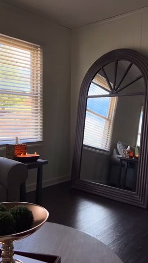 21 reactions | Reflect your style with the Willis Leaner Mirror 爵 The arched window design and clear glass create a sleek, elegant look. Pro tip: Lean it against the wall for a modern touch, or style it to open up a small space and bring in more light. #WillisMirror #ChicDesign #InteriorStyle #MirrorMagic | Bassett Furniture | Facebook