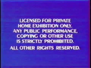 Blue FBI Warnings (1984-1991) (Canadian)