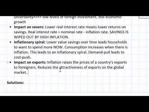 Consequences of and Solutions to High Inflation