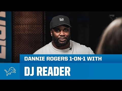 1 on 1 with DT DJ Reader | Detroit Lions