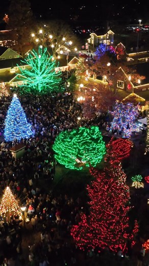 Grand Illumination Celebration is on Friday, November 14! ✨ Watch as Santa & Mrs. Claus switch on a display of a million colorful lights at 6:15pm sharp! The festivities begin at 4:30pm. (Get here early — parking fills up quickly!) Presenting sponsor of the holiday season: Uber Drone footage by Above & Beyond Aerial Services LLC | Peddler's Village