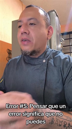 Error #5 : Pensar que un error significa que no puedes #NoTeRindas #PanEsProceso #AprenderDelError #PanConAmor | Chef Panadero Cesar