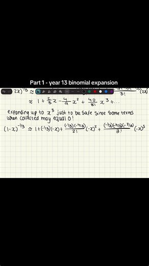 Year 13 Binomial Expansion Mathematics Explained