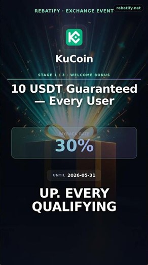 KuCoin Pay Welcome Bonus — 10 USDT + iPhone 17 Lucky Draw #Shorts