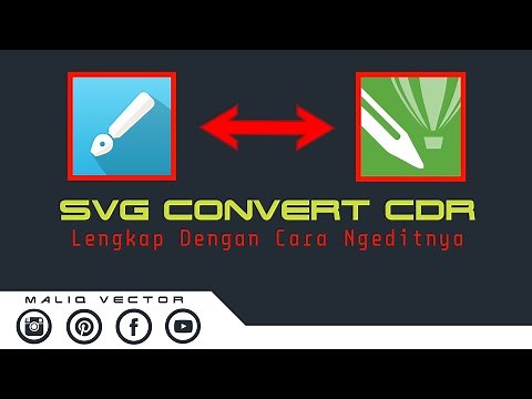 Tutorial Merubah File SVG ke CDR