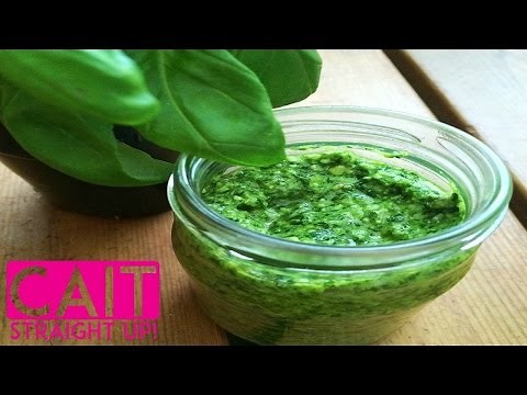 How To Make Pesto From Scratch | Simple Recipe | Cait Straight Up