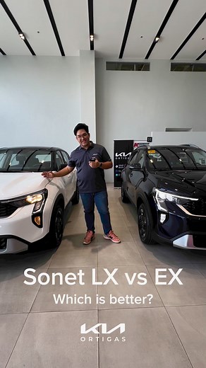 253 reactions · 37 shares | Sonet LX vs EX, what’s better? Check out the difference of the two variants. #KiaOrtigas #KiaSonet #KiaPhilippines #MovementThatInspires | Kia Ortigas | Facebook