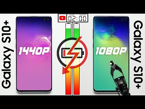 1440p vs. 1080p Battery Test