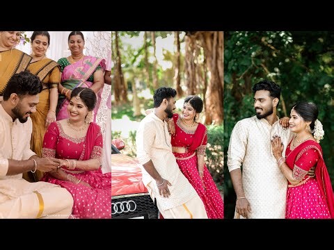 Nandu ❤️ Miya Engagement | Traditional Kerala Hindu Ceremony 2025