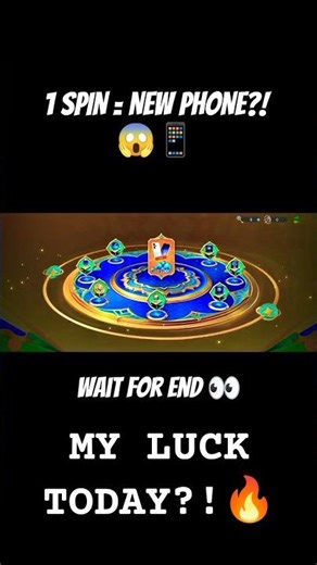 1 SPIN = NEW PHONE?! 😱📱 | Wait For End 👀 | MLBB Dazzling Golden Spin #shorts