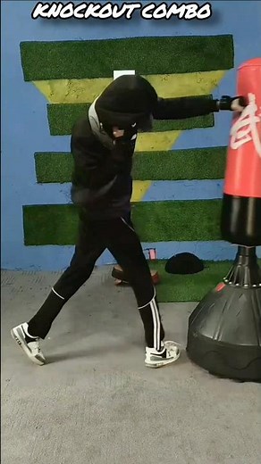 upper cut cross knockout #martialarts #boxing #shortsfeed